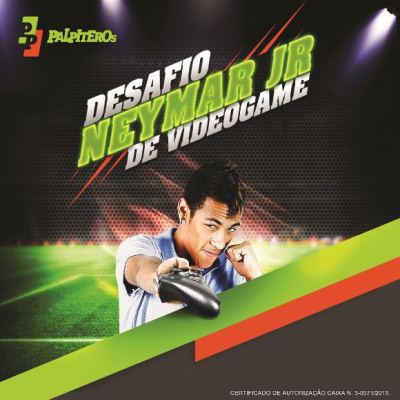 Neymar Jr. disputa partida de videogame com fã