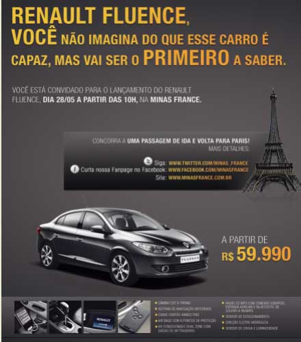 B1 ativa promo da Minas France nas redes sociais