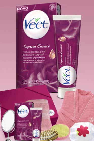 Reckitt Benckiser vai de mkt promo para ativar Veet