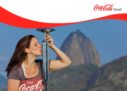 Coca-Cola participa do Revezamento da Tocha Olímpica