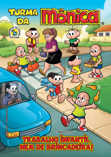 Revista da Turma da Mônica aborda o trabalho infantil