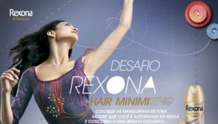 Rexona está na SPFW e lança concurso cultural