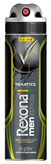 Rexona cria desodorante para fãs do futebol