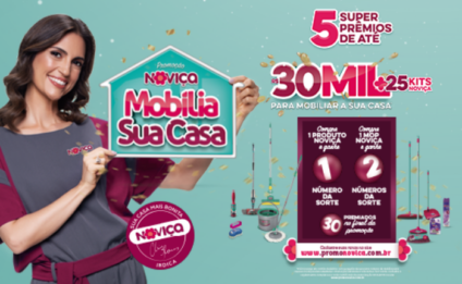 Promo da Noviça vai mobiliar sua casa