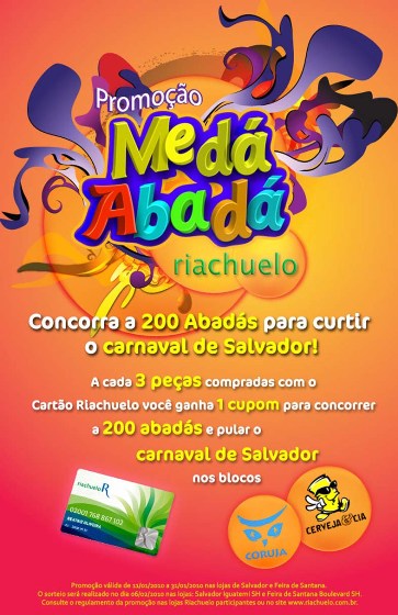 Riachuelo apresenta a promo "Medábadá" Riachuelo apresenta a promo "Medábadá"