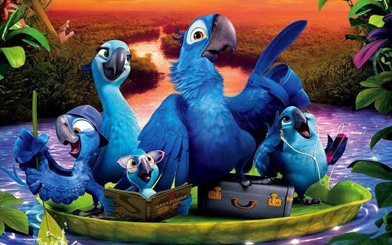 Platinum Outlet exibe Rio 2 no Cinema ao Ar Livre