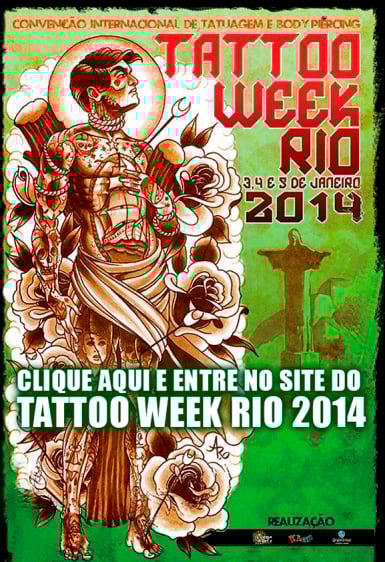 Riocentro será palco da Rio Tattoo Week 2014