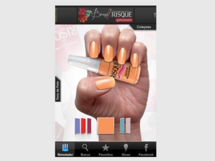 Risqué cria app para celular com simulador de cores
