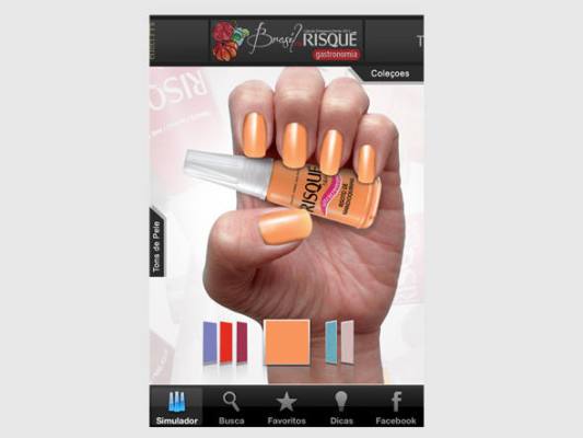 Risqué cria app para celular com simulador de cores