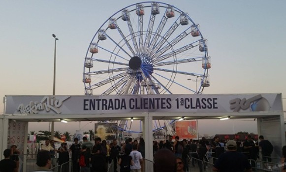 primeira classe rock in rio