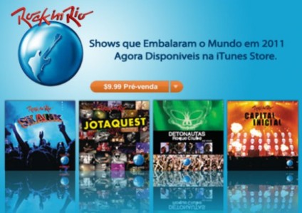 Rock in Rio e iTunes firmam parceria