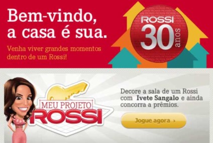 Ivete Sangalo é a estrela de web game interativo da Rossi
