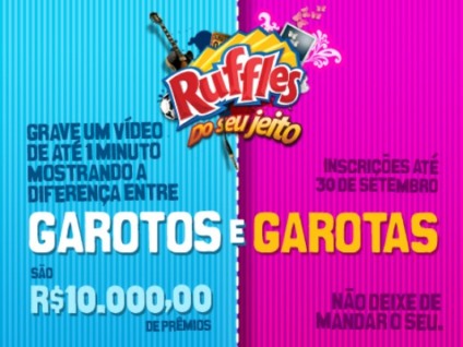 Ruffles presente no Festival do Minuto