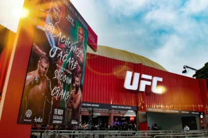 GTM Cenografia participa do UFC Brasil com soluções cenográficas