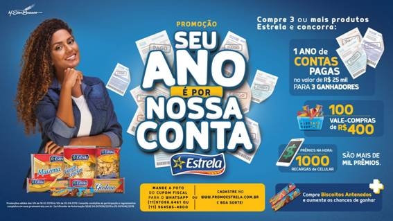 “Seu ano é por nossa conta” com a Estrela