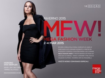 Mega Polo Moda realiza o MFW! Mega Fashion Week