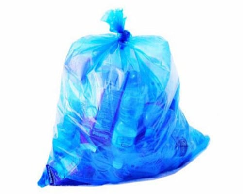 Saco reciclado para lixo chega ao mercado