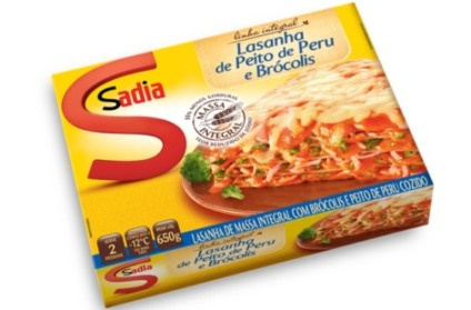Sadia lança lasanhas integrais