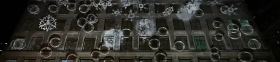 Saks ativa vendas com maior videomapping do mundo