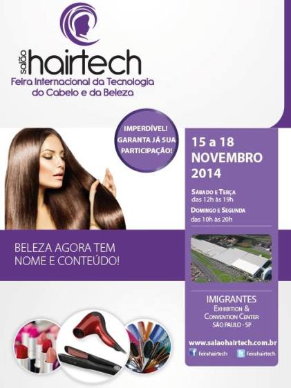 Imigrantes é palco do Salão Hairtech
