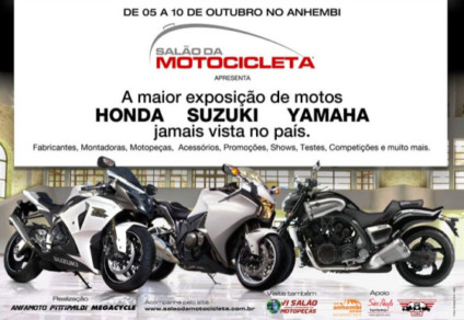 Ingressos para o Salão da Motocicleta já estão à venda