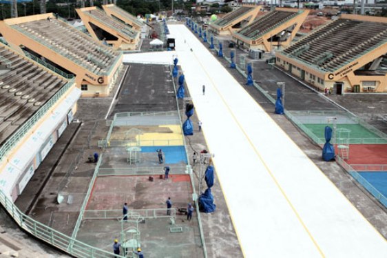 Sambódromo estava interditado desde o dia 13/02 (Foto: Joel Rosa/Arquivo Em Tempo).