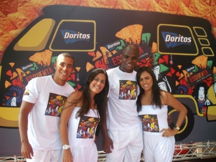 Doritos com ações promo de Norte a Sul do País