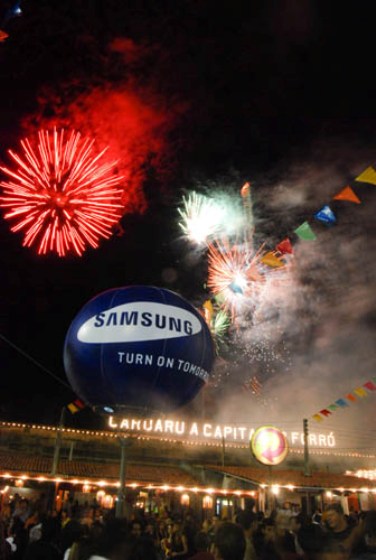 Nova com Samsung no São João de Caruaru