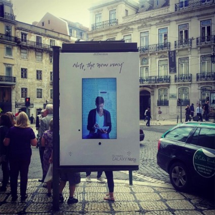 Samsung ativa Galaxy Note com outdoor vivo 
