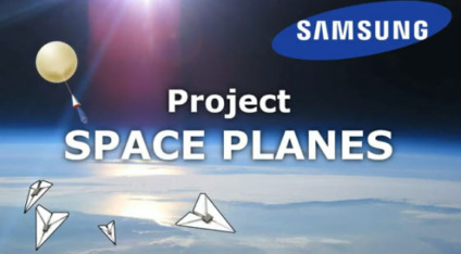 Samsung levará “aviões” à estratosfera em ação promo