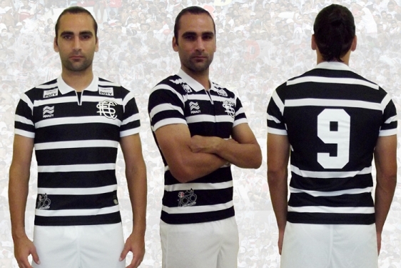 Novo uniforme do Santa Cruz com assinatura da Penalty.