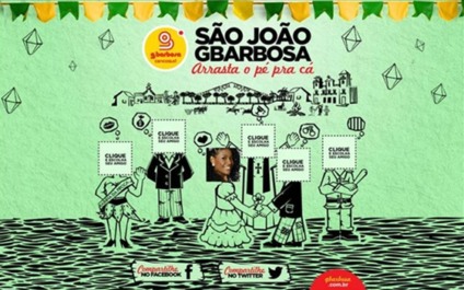 GBarbosa realiza casório junino pelo Facebook