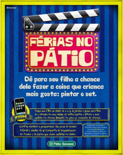 On Ideias ativa promo do Pátio Savassi On Ideias ativa promo do Pátio Savassi