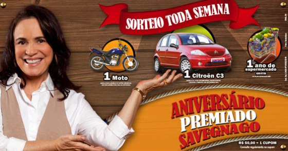 Muitos prêmios na promoção do Savegnago Muitos prêmios na promoção do Savegnago