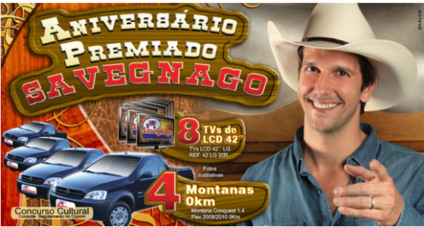 Aniversário premiado Savegnago