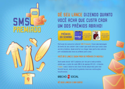 “SMS Premiado” é a ação de mkt promo da Nextel