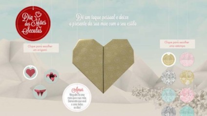Promo da Seculus homenageia mães com origami