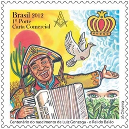Correios criam selo em homenagem a Luiz Gonzaga