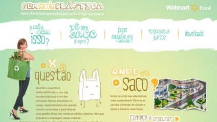 Walmart lança cartilha para redução de sacolas plásticas