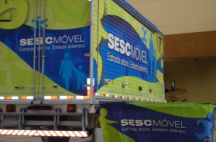 Sesc Móvel esteve no Shopping Ideal