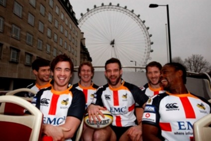Photo: Richard Lane/Richard Lane Photography. London Wasps Photoshoot ahead of the St George’s Day. 15/01/2010.