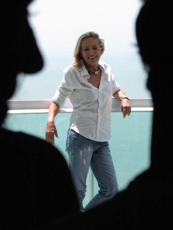 Sharon Stone será a estrela da FG Empreendimentos