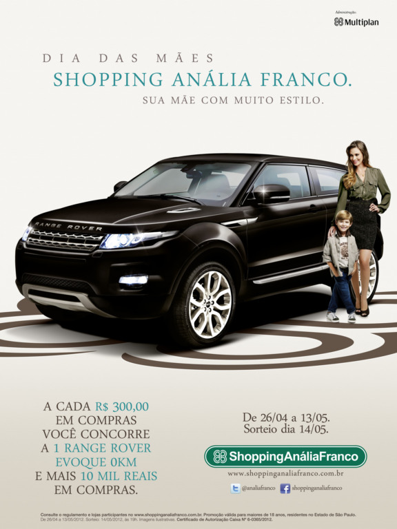 Mãe com muito estilo na promo do Anália Franco