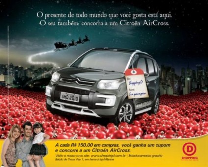 Citroën AirCross no Natal do Center D