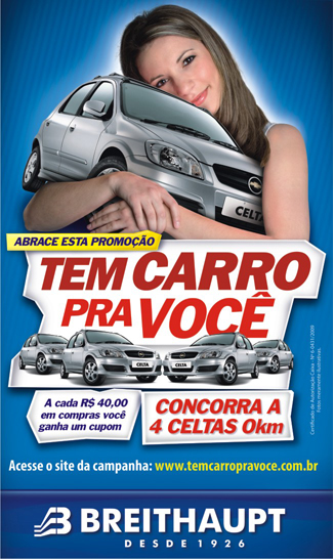 "Tem carro pra você" na Breithaupt