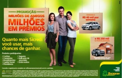 Sicredi faz promo para associados
