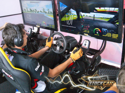 CBI Extreme Game Stock Car agita o Continente Shopping