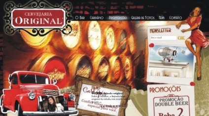 Site da Cervejaria Original é criação da Hive