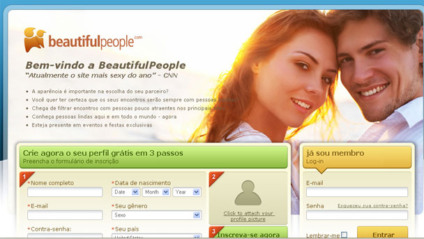 Guerrilha tornou beautifulpeople.com mais conhecido
