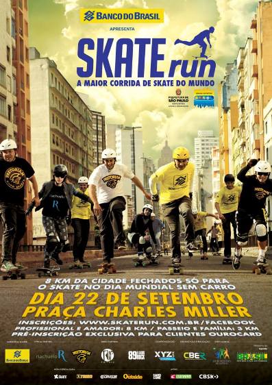 Skate Run toma as ruas de São Paulo